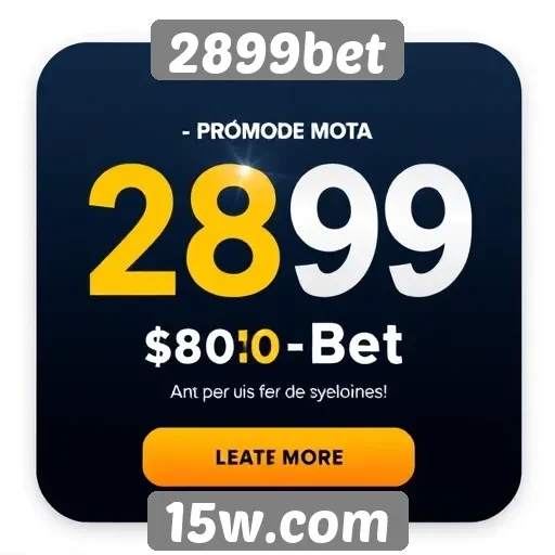 Avaliação das promoções e bônus do 2899bet